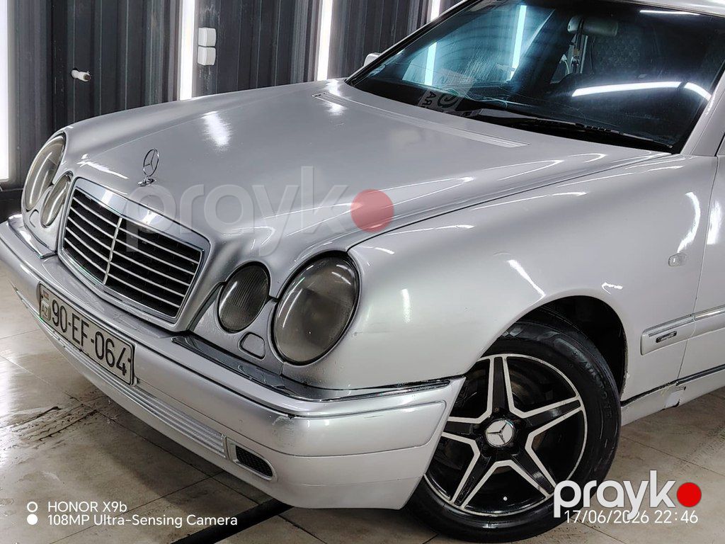 Mercedes E 300, 3.0 L, 1998 il, 450 000 km — Avtomobillər, Ağdaş (8)
