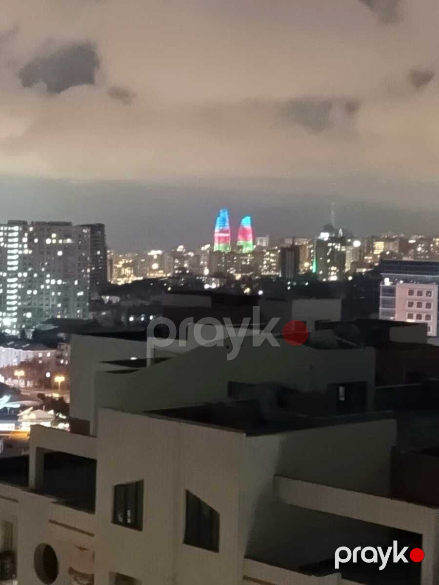 İcarəyə verilir 3 otaqlı yeni tikili 112.8 m² — Mənzil, Bakı (12)