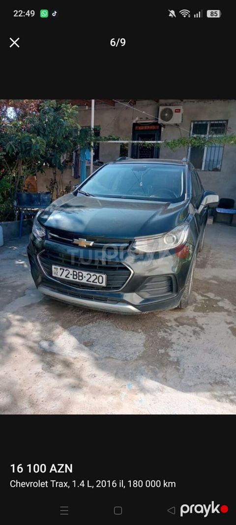 Chevrolet Tracker: 1.4 l 2016 il 190000 km Krossover — Bakı