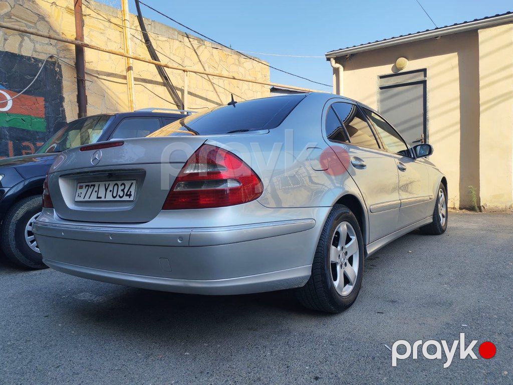 Mercedes E 240, 2.6 L, 2002 il, 249 400 km — Avtomobillər, Bakı (8)