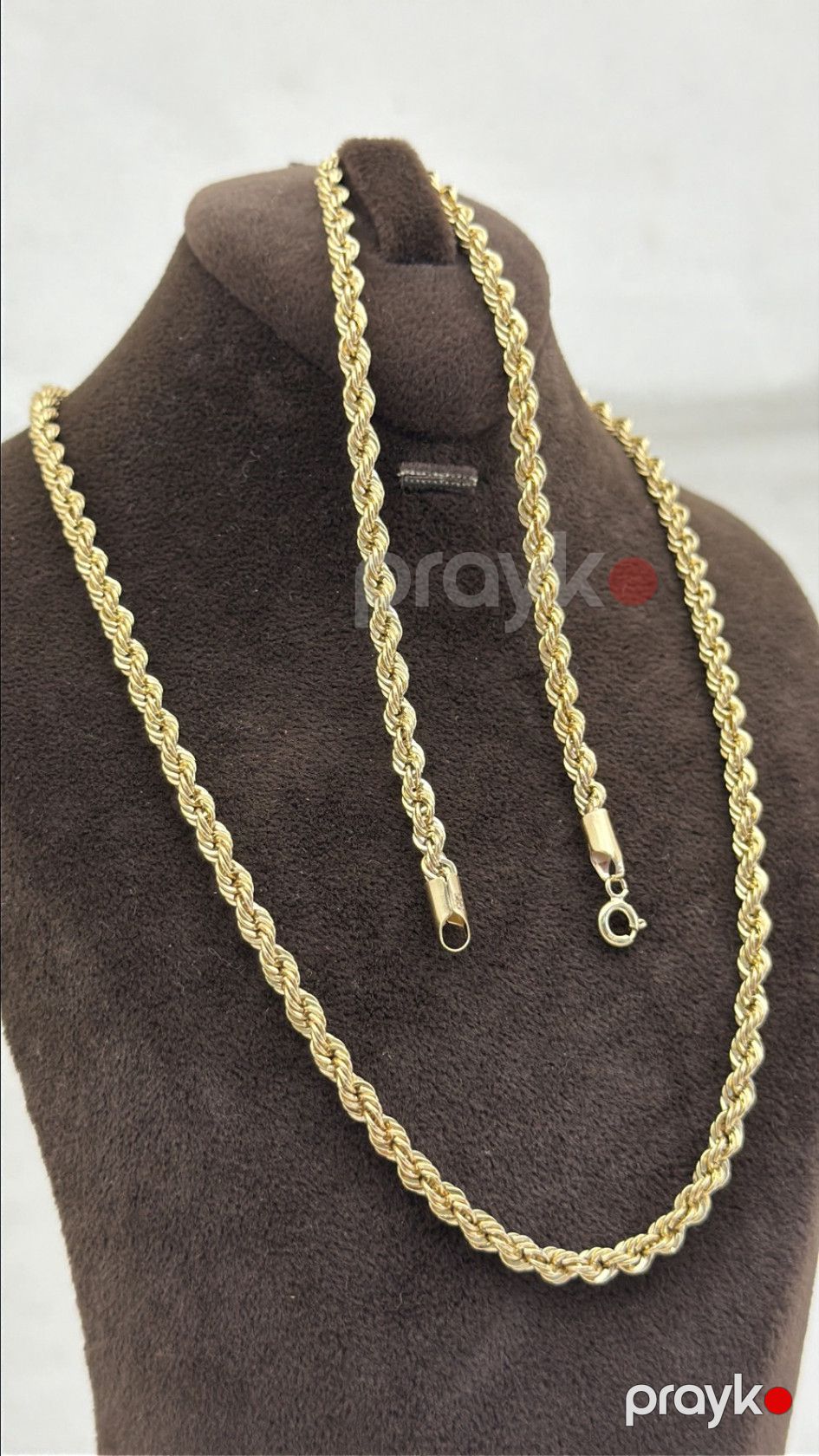 Zinət dəsti boyunbağı və qolbaq 10530, qızıl 585 əyar VJ459160 No Brand — Mallar, Bakı (2)