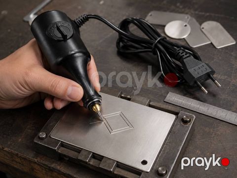 Dəmir cızan elektron qələm — Bakı