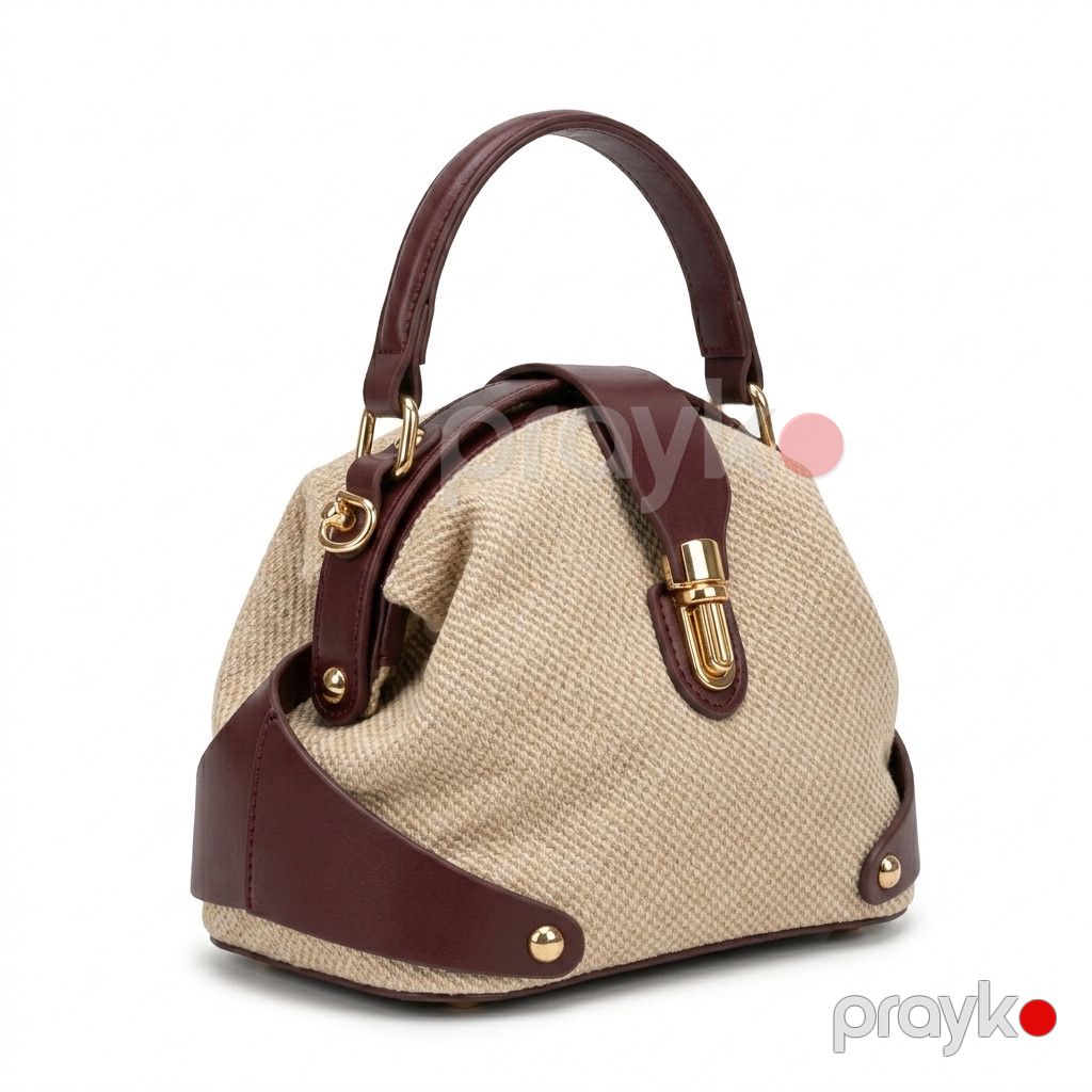 Doctor Bag / Retro Süjetli Çiyin Çantası — Mallar, Bakı (2)