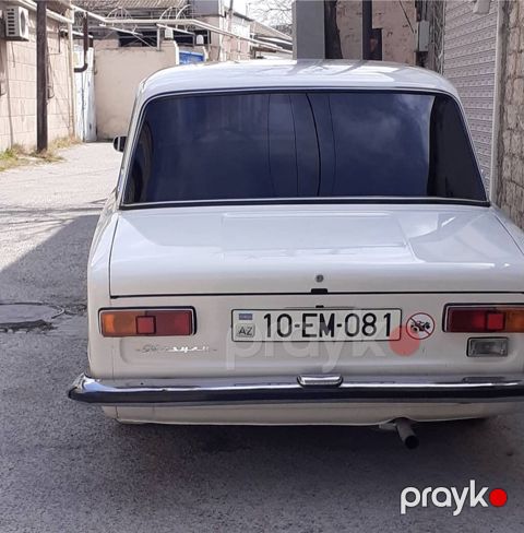 VAZ 2101 “Jiquli” sedan - Kuzov: klassik ağ rəng, xrom bamperlər — Bakı