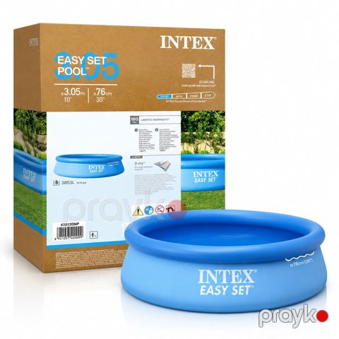 Şişmə hovuz Intex Easy SET Pool, 305х305x76 sm, 3853 l — Bakı