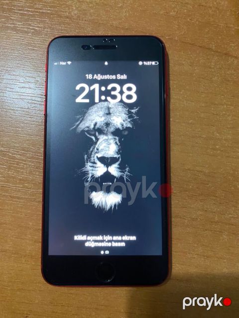 IPhone 8 Plus, 64 GB, Qırmızı, Barmaq izi, Simsiz şarj, Sənədlərlə — Bakı