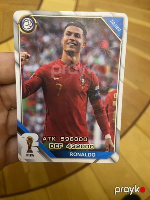Məhsul: Futbol kolleksiya kartı – “Ronaldo” Xüsusiyyətlər: - Ön — Digah