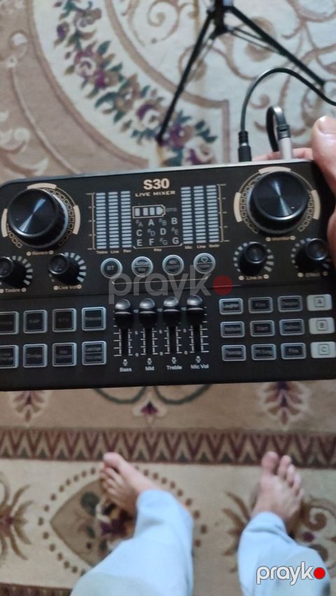 S30 Səs Kartı – Yeni, Orijinal Satılır S30 Live Mixer səs — Ağcabədi