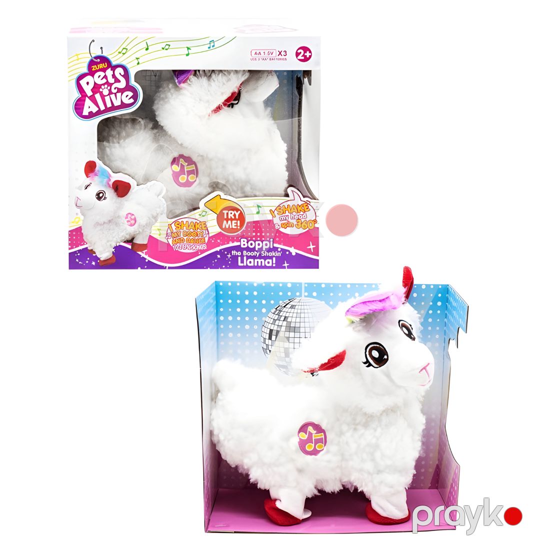 İnteraktiv oyuncaq Pets Alive Lama SX6302, ağ, 2 yaşdan — Mallar, Bakı