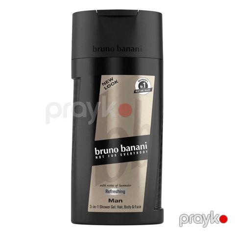 Gel-şampun 3-1-də Bruno Banani Man 250 ml — Bakı