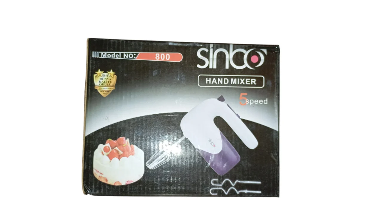 Mikser Sinbo 800 White — Blenderlər, xırdalayanlar və mikserlər, Bakı (2)