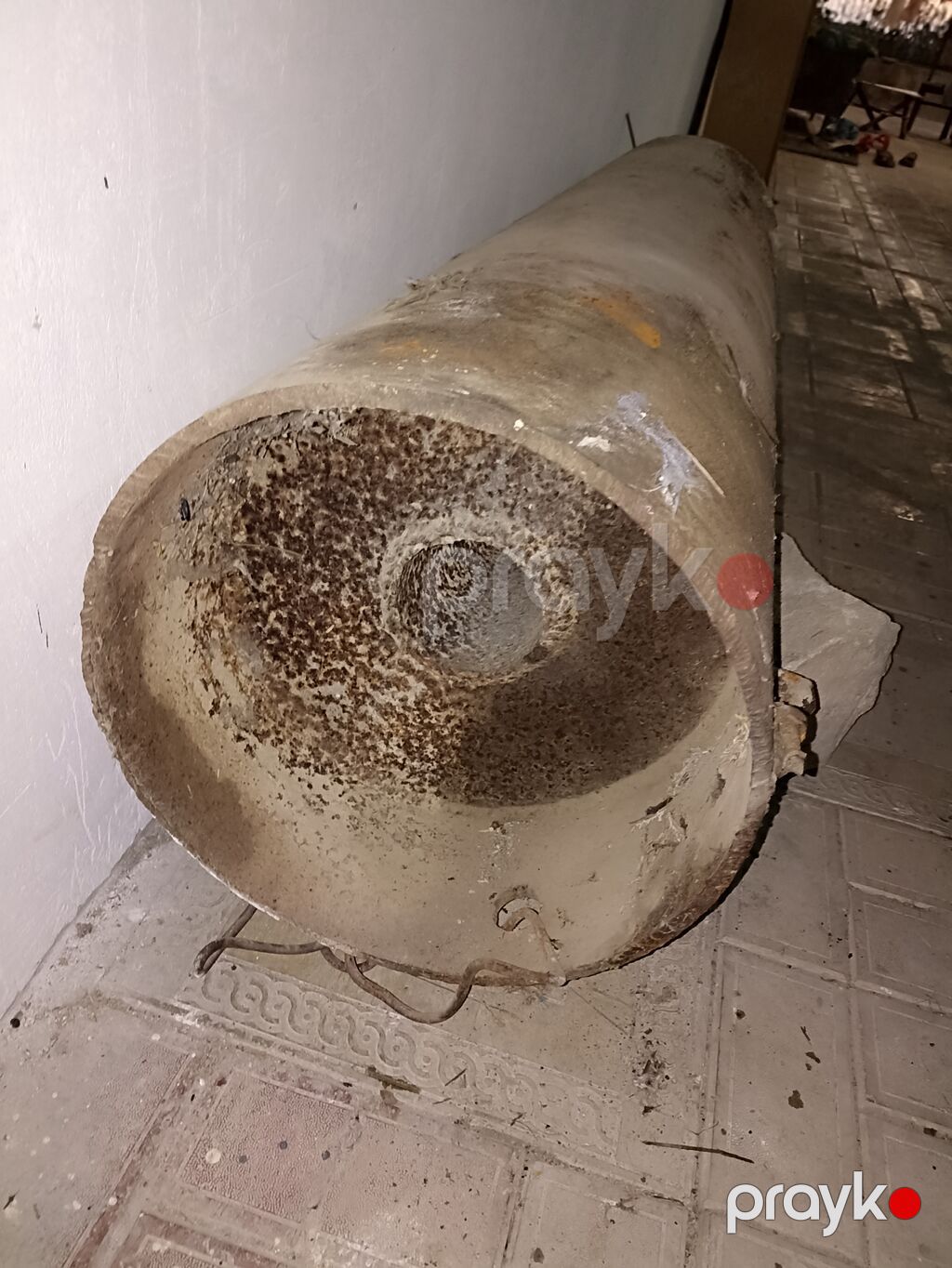 Bele bir kalonka var 2 metre yaxindir.Qalin demirden duzelib istifade — Fəliz məmulatı, Hacıqabul (4)