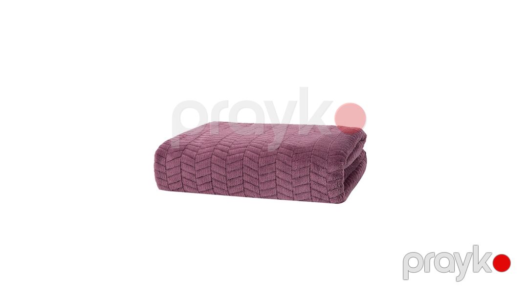 Pled Yataş Joy, 140х190 sm, poliester, bənövşəyi — Mallar, Bakı (2)