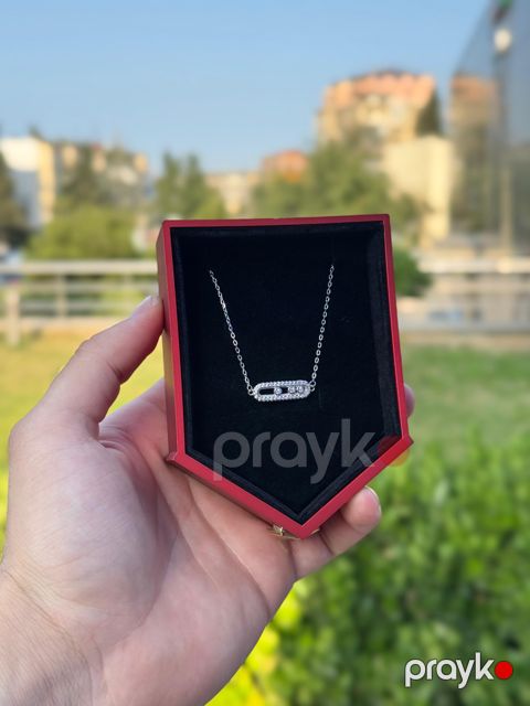 Boyunbağı qadınlar üçün GL0081, gümüş 925 əyar — Bakı