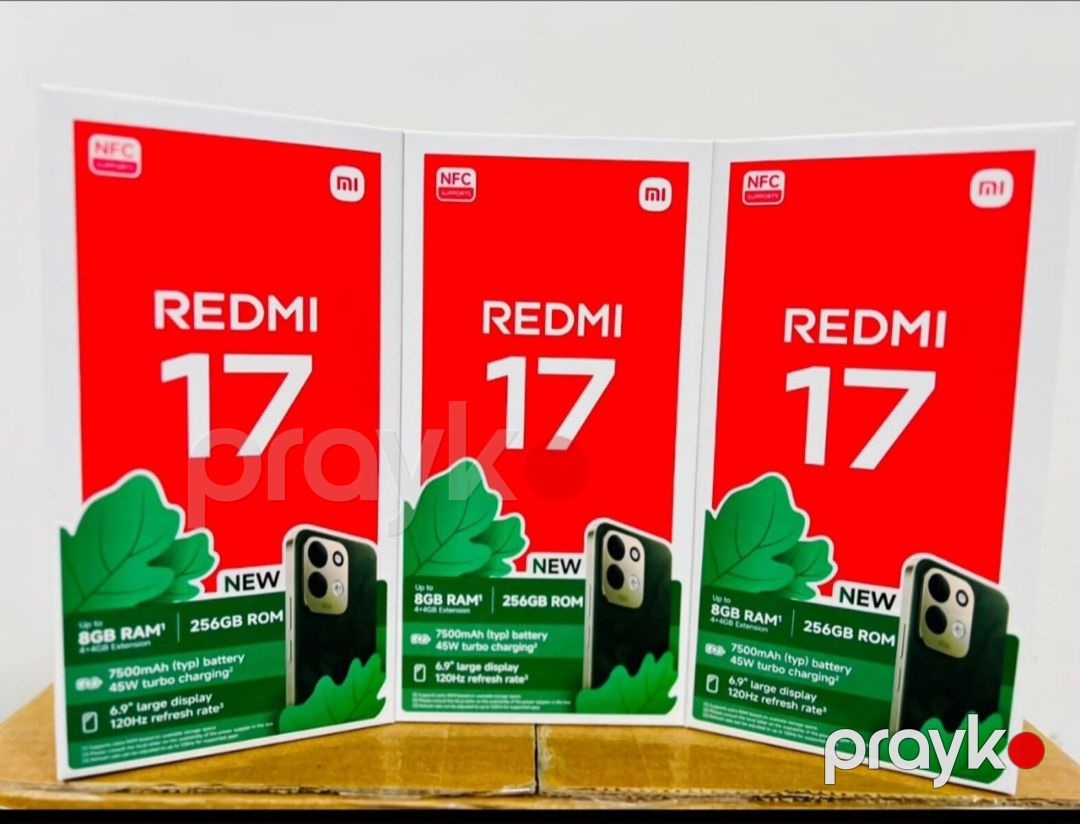 Xiaomi Redmi 17 Black 128GB/4GB — Smartfonlar, Bakı (2)