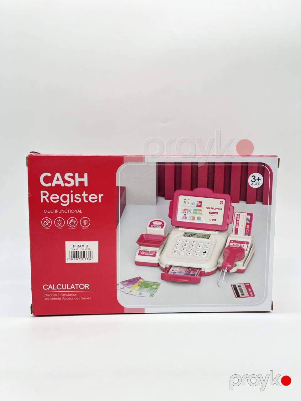Mağaza oyunu Cash Register, plastik, çəhrayı, 3+ yaş — Mallar, Bakı (2)