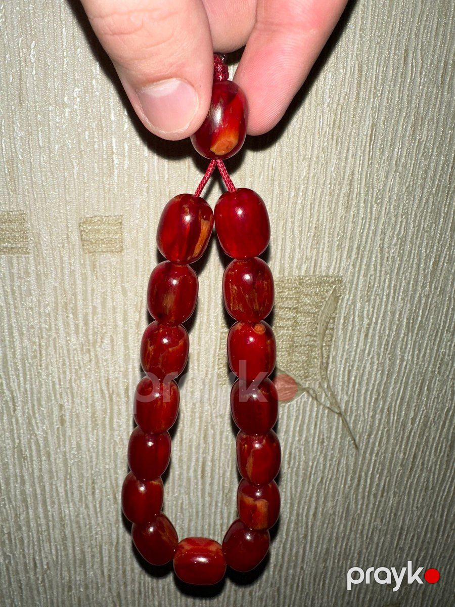 Sıxma kəhrəba təsbeh — Şəxsi əşyalar, Bakı (6)