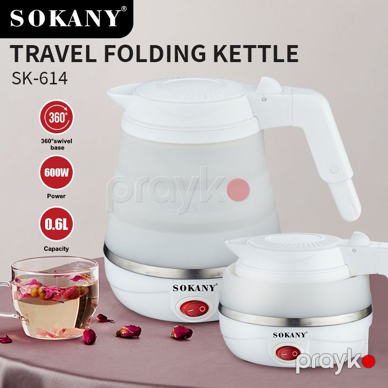 Sokany SK-614 Qatlanan Mini Elektrikli Çaydan — Elektrik çaydanları və termoslar, Bakı (3)