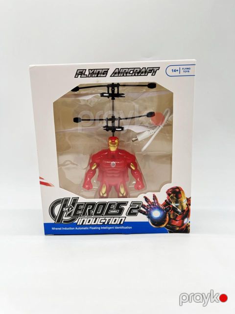 İnteraktiv oyuncaq Flying Aircraft Heroes 2 İronman 1, plastik — Bakı