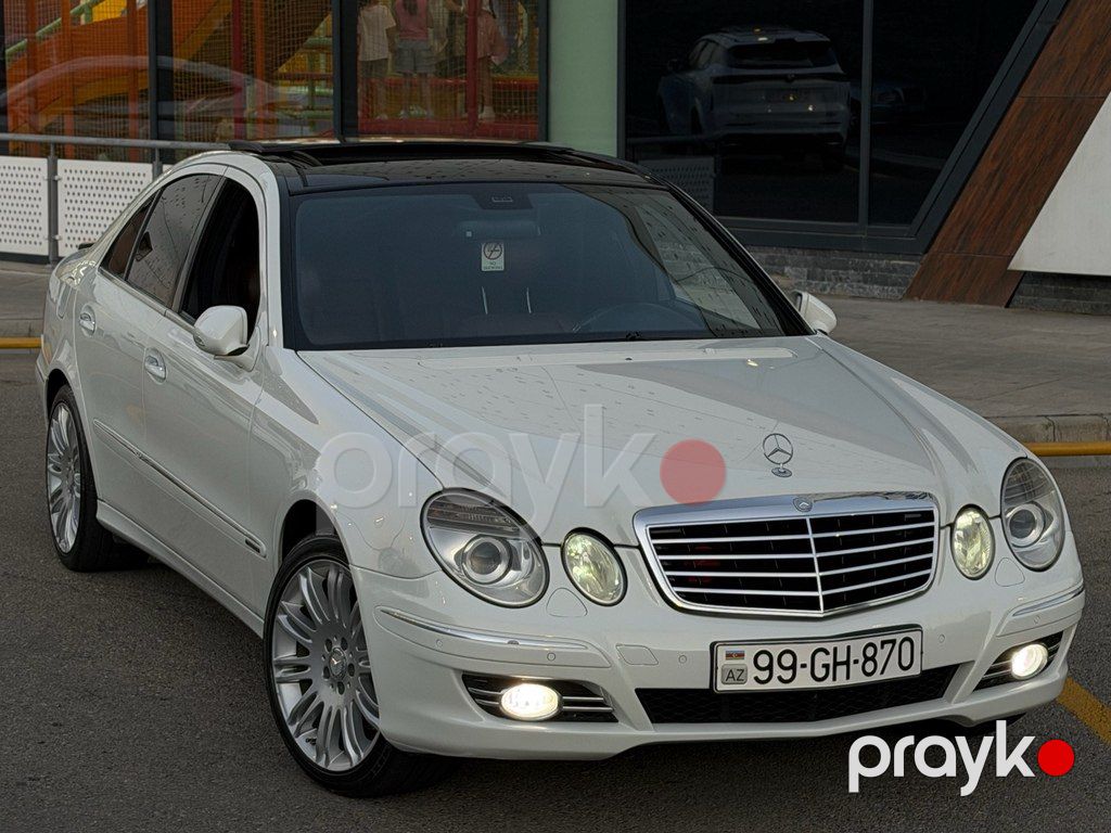 Mercedes E 270, 2.6 L, 2008 il, 280 000 km — Avtomobillər, Bakı (3)