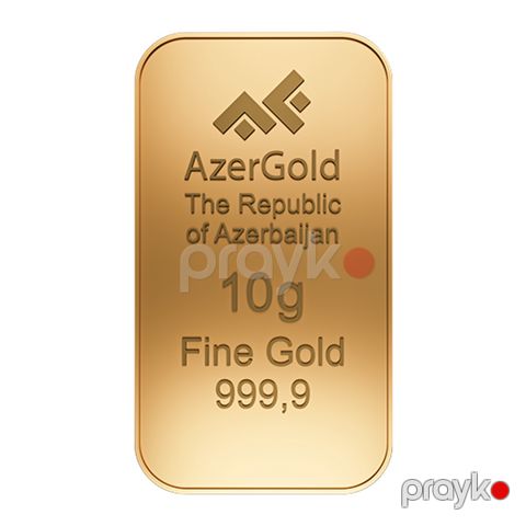 Qızıl külçə Azgold 816, 10 q