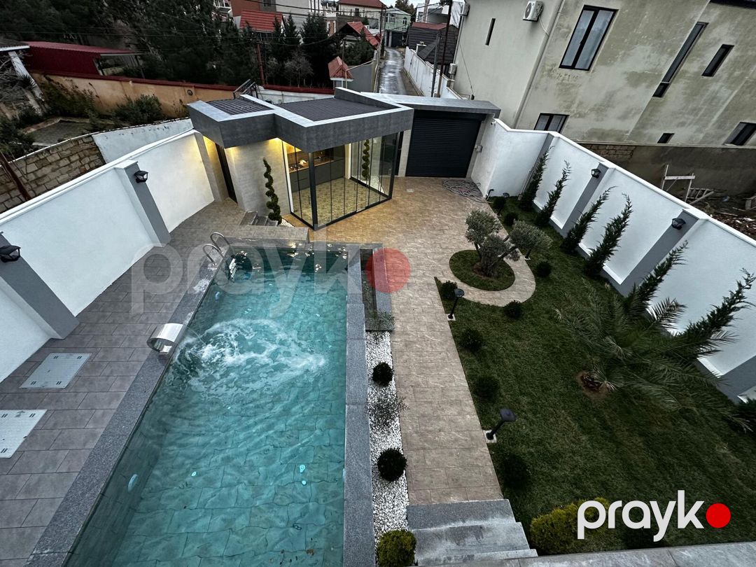 Satılır 5 otaqlı həyət evi/bağ evi 200 m² — Ev, villa, Bakı (6)