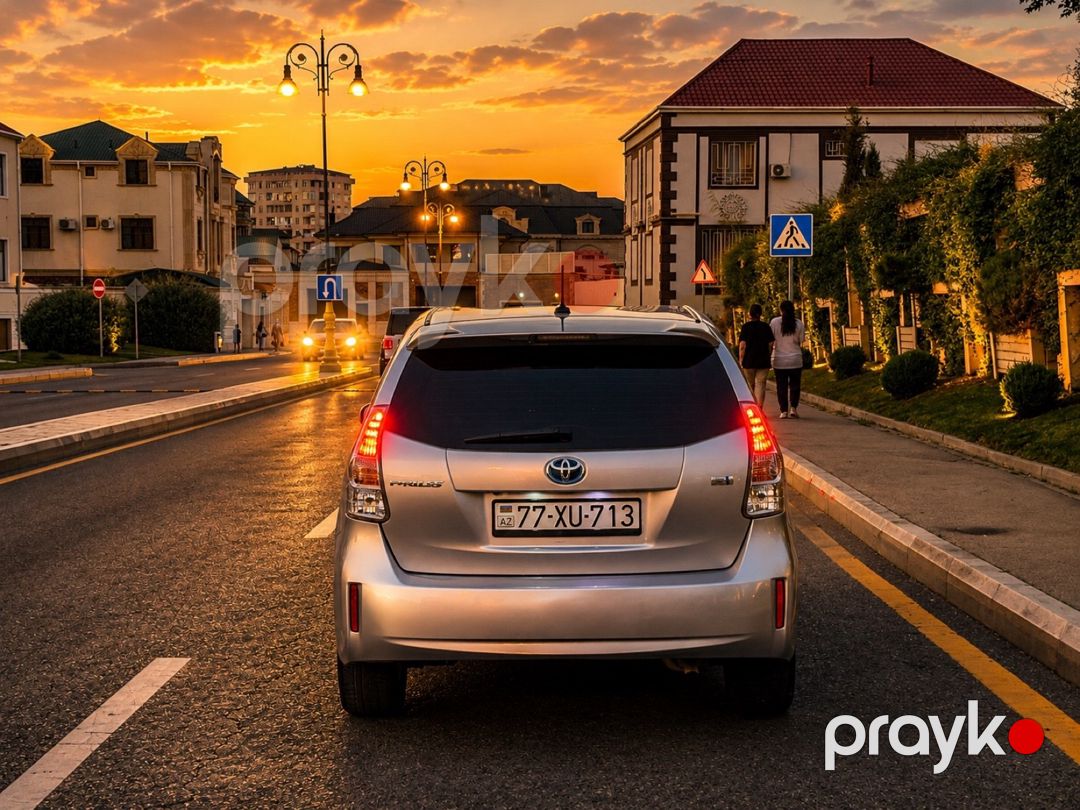 Toyota Prius, 2012 il 77-XU-713 — Avtomobillər, Bakı (9)