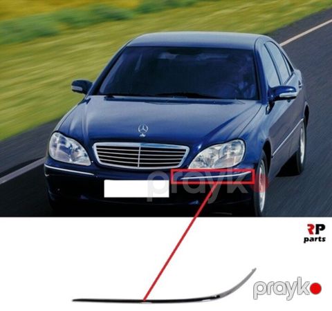 "Mercedes W220 bufer nikeli xromu kantı — Bakı