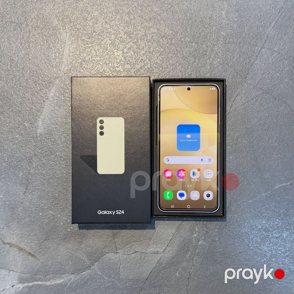 Samsung Galaxy S24, rəng - Bej, Sənədlərlə — Samsung, Zaqatala (2)