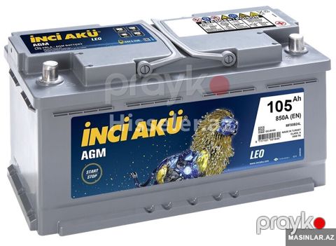 Akkumulyator Inci Aku Agm 105 Ah — Bakı
