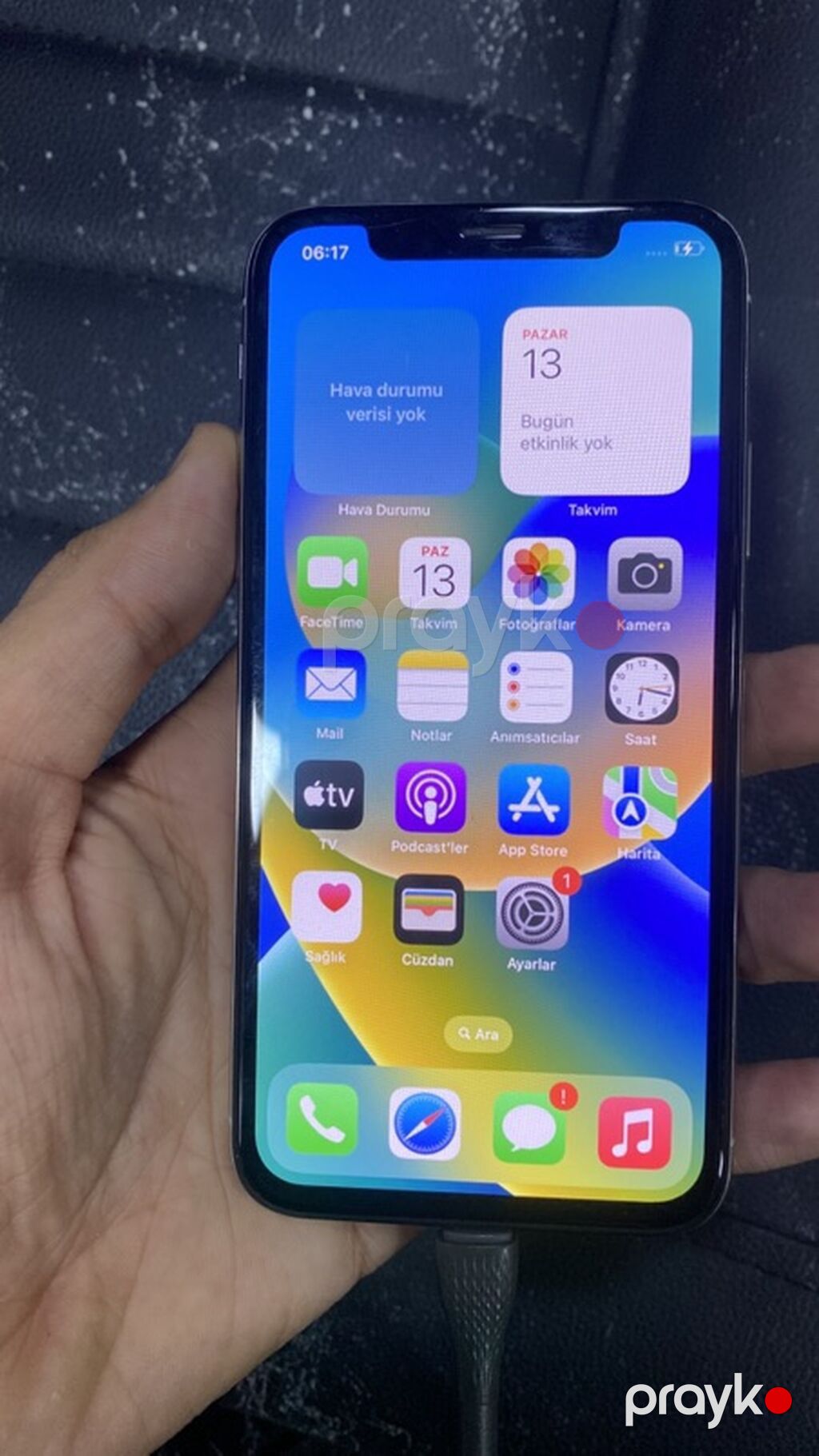 IPhone X, Gümüşü, Face ID — Apple iPhone, Sumqayıt (3)