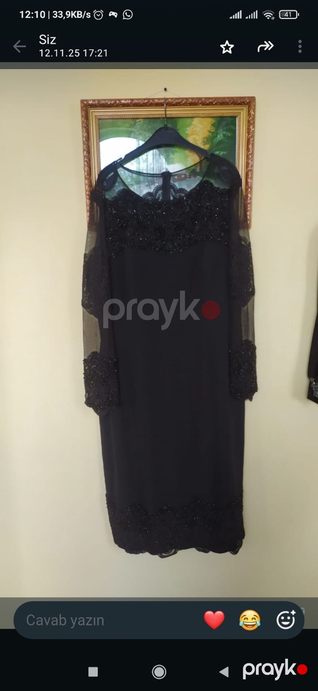 Her 2 platyalar brend palltarlardir.Qara 380 manata,goy ise 170 manata — Axşam paltarları, Bakı (10)