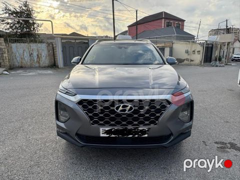 Hyundai Santa Fe, 2.0 L, 2018 il, 158 000 km — Bakı