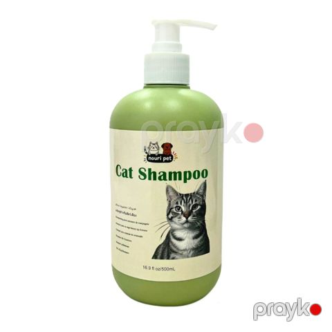 Şampun pişiklər üçün Nouri Pet qaşıntıları aradan qaldırır, kokos qoxulu, dərindən təmizləyir, 500 ml — Bakı