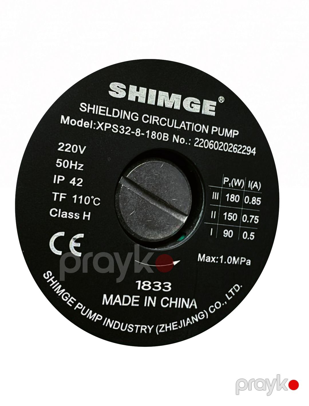 Sirkulyasiya nasosu Shimge XPS-32-8-180 1833 — Mallar, Bakı (3)