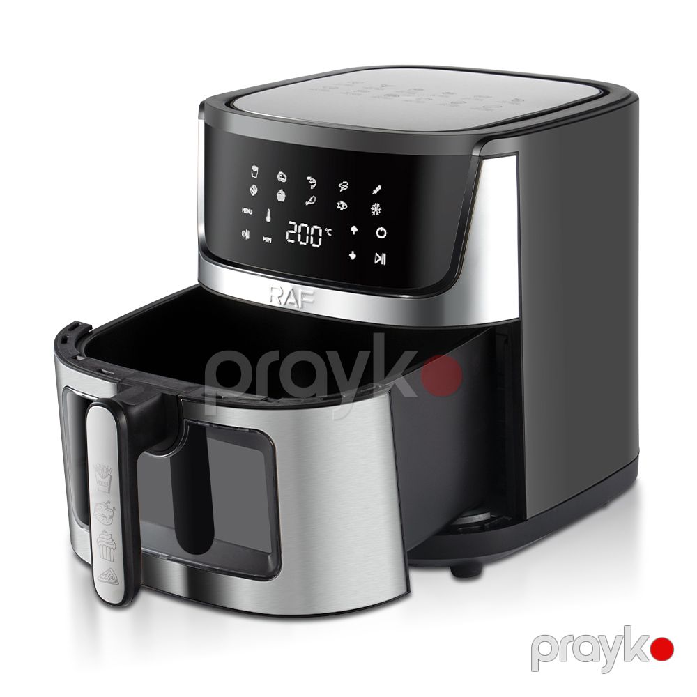 RAF R.5395 1950W Yapışmayan 9L Sensorlu Ekranlı Airfryer Freidora De Aire — Ev texnikası, Bakı (3)