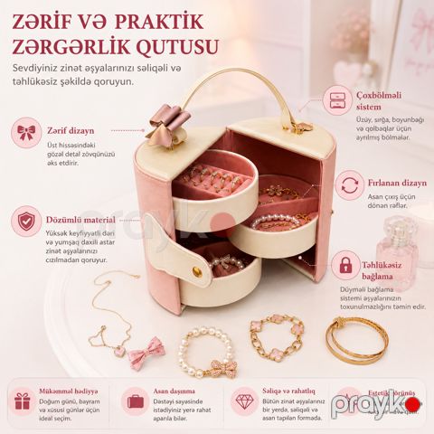 Orqanayzer aksessuarlar üçün TM982, 10x15x15 sm — Bakı
