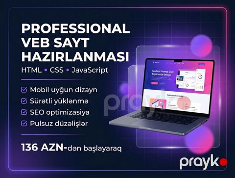 Salam Mən Qorqud, professional Front-End Web Developer. Html, CSS — Bakı