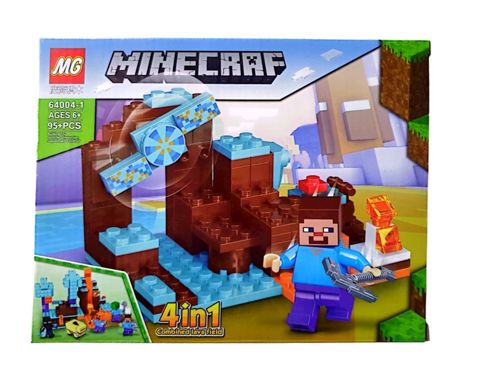 Konstruktor MG Minecraf 64004-1, 6 yaş, 95 hissə — Bakı