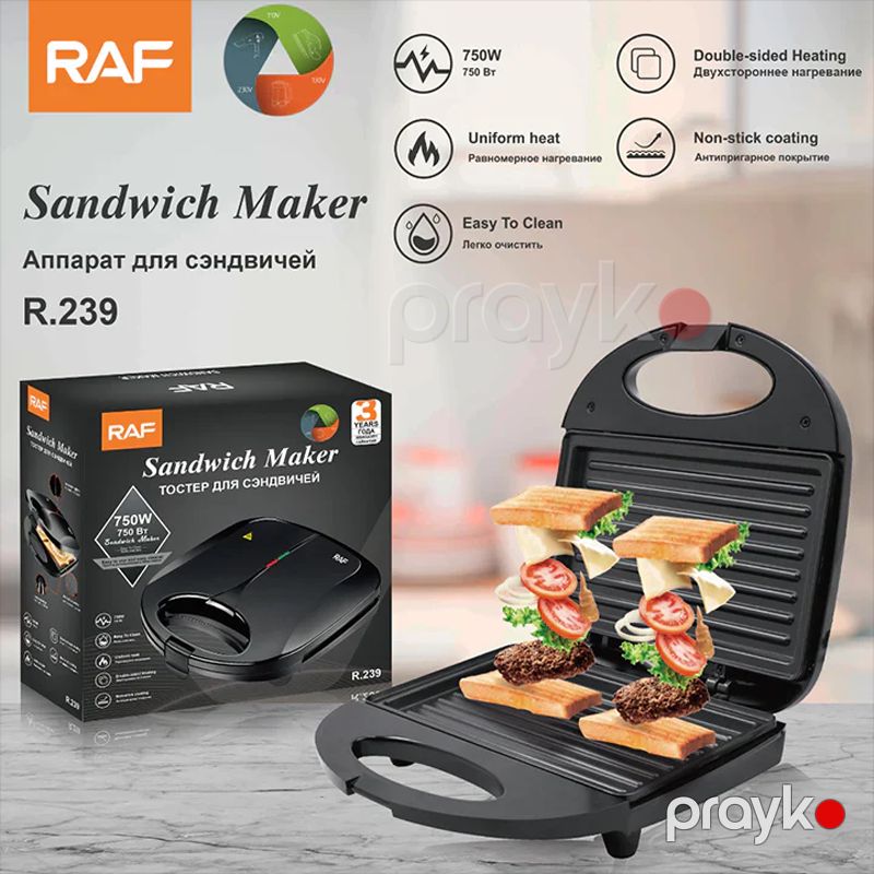 Sendviç cihazı RAF R.2578T — Toster və vaflyasıcı, Bakı (2)