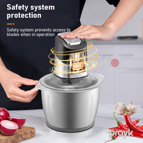 Sonifer SF-8135 400w gücündə 2.6 Litrlik Elektrikli Mətbəx Doğrayıcısı — Bakı