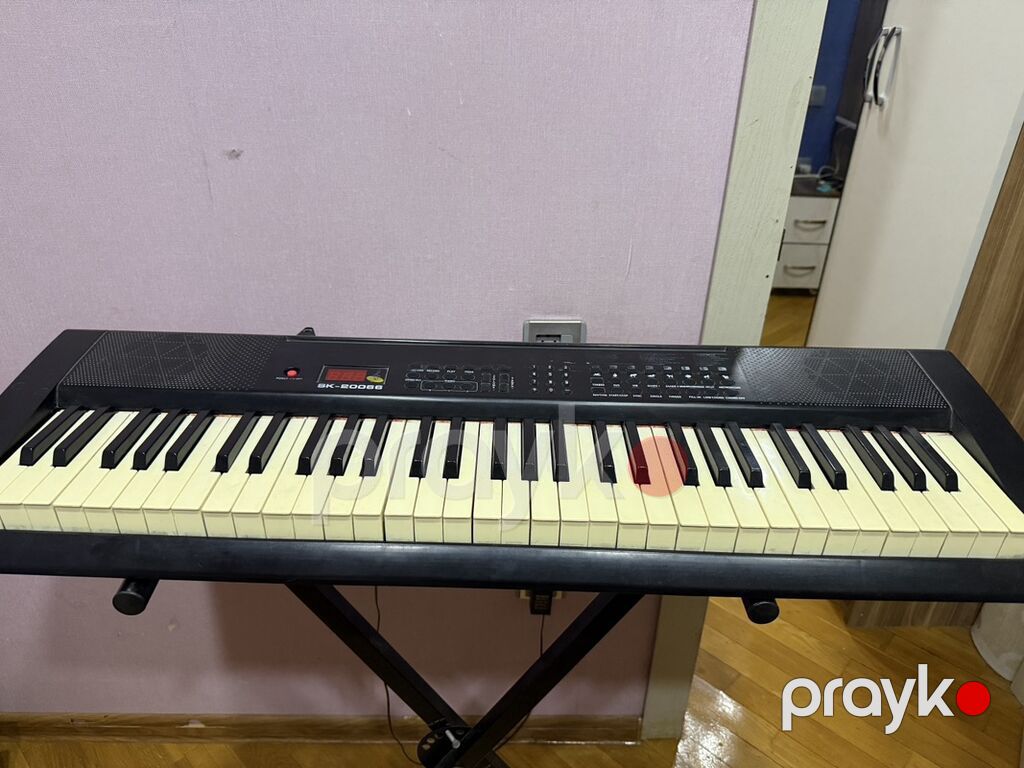 Elektron klaviatura – model SK-6000S - 61 klavişli portativ — Pianino və digər klaviş alətləri, Xırdalan (2)