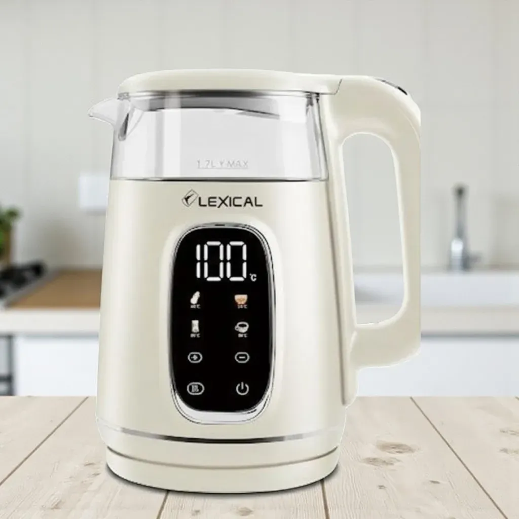 Lexical LEK-1462-3 Smart Elektrik Çaydanı – 1.7L, 2200W, LED Ekran — Elektrik çaydanları və termoslar, Bakı (2)