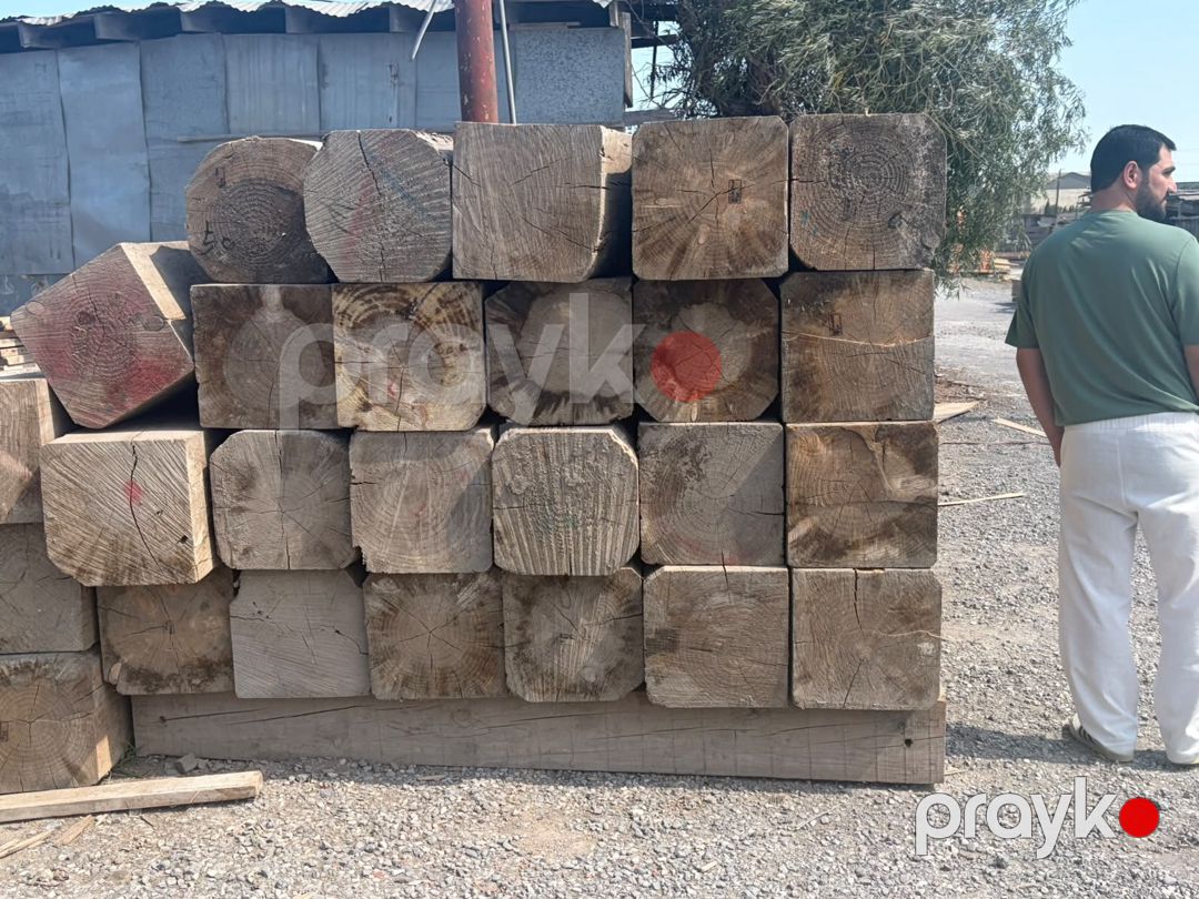 Taxta şpal brus 400mm/400mm/1800mm — Təmir və inşaat, Bakı (4)