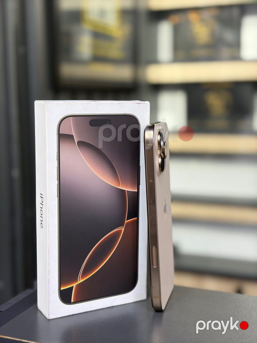 Apple iPhone 16 Pro Max Natural Titanium 256GB/8GB — Smartfonlar, Bakı (2)