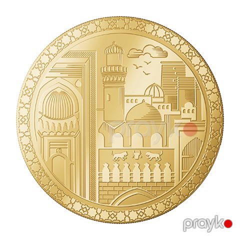 Qızıl sikkə Azgold 839 "İçərişəhər", 5 q