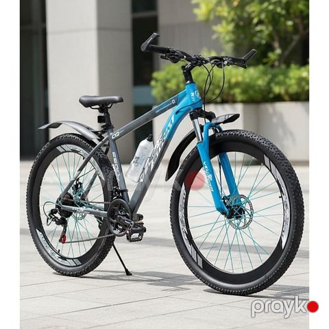 Mountain Bike Vıpvelostrım X29 Metal Disk Brake Dual Color Blue-Grey — Bakı