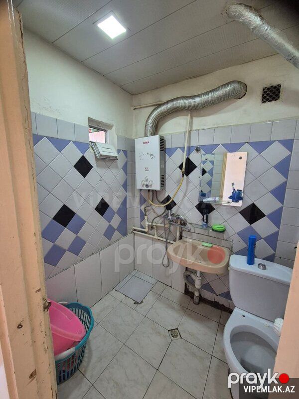 Nizami rayonunda 2 otaqlı Köhnə tikili Satılır, 50 m² — Mənzil, Bakı (3)