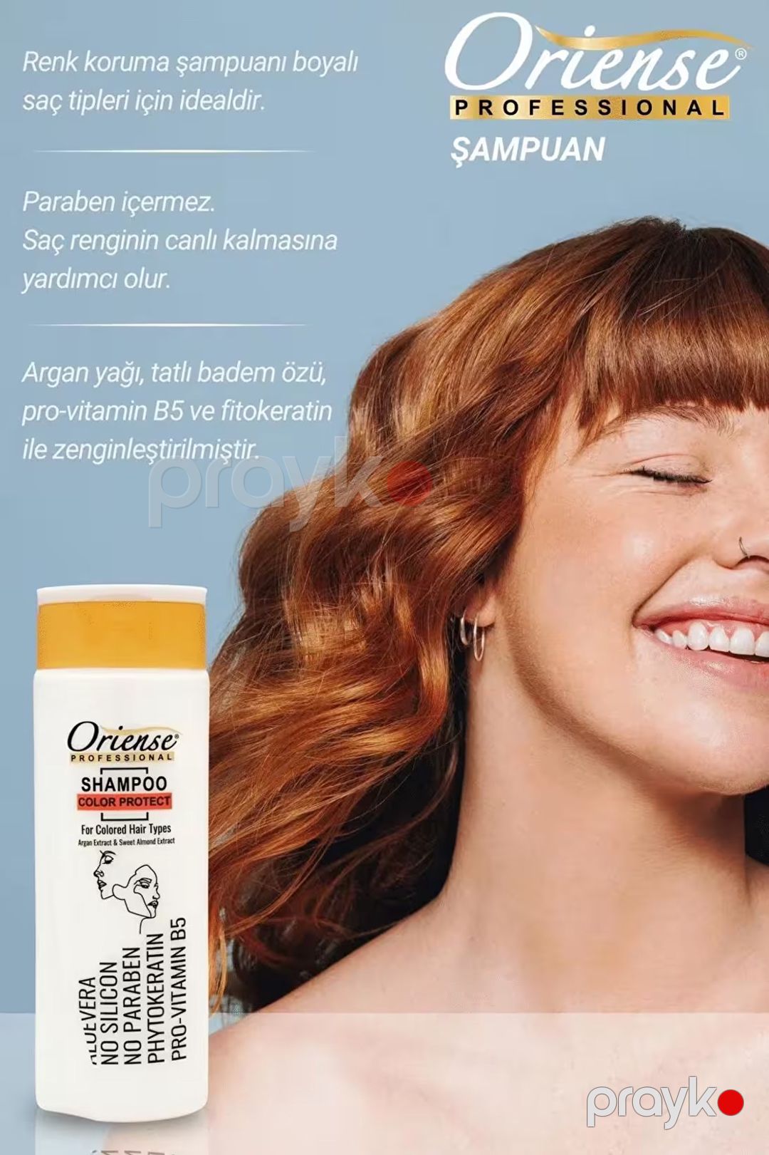 Şampun Oriense Professional Color Protect, boyanmış saçlar üçün, 360 ml — Mallar, Bakı (3)