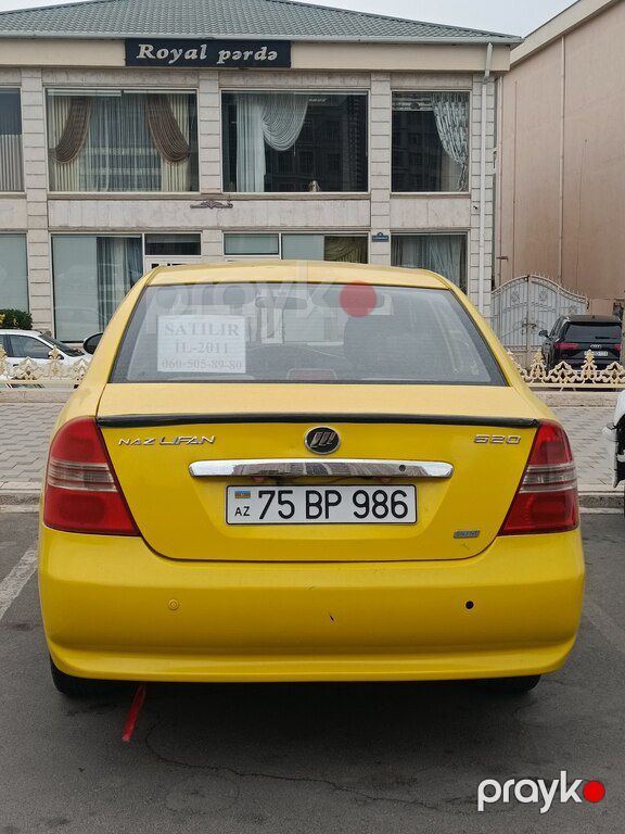 Lifan 620, 1.6 L, 2011 il, 942 000 km — Avtomobillər, Naxçıvan (3)